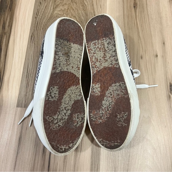 Superga Snakeskin Print Platform Sneakers - Picture 6 of 9